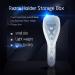 Travel Razor Case Set - Portable Silicone & Plastic Protector, Dark Gray - Buy Online on GoSupps.com