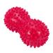 Verdant Touch Mobility Peanut Ball Spiky Massage Ball Fitness Exercise Mobility Peanut Ball for Pain Muscles Stress Relief Rose