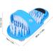 Shop Household Bathroom Plastic Foot Massage Slippers - Acupressure & Bath Cleaning Brush - International Shipping Available - Buy Online on GoSupps.com