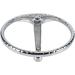Amarine Made Stainless Steel Boat Steering Wheel 13-1/2 with Turning Knob - 5/8-18 Nut for Seastar & Verado - Buy Online on GoSupps.com