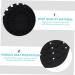 Alipis 2pcs Silicone Fryer Cushion with Home Reusable Mats Raised Air Accessories Liner for Mat Non-Stick Black 20X20X1CM - Buy Online on GoSupps.com