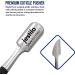 Jestilo Stainless Steel Cuticle Pusher and UV Gel Nail Polish Remover Pack of 2 Cuticle Remover & Trimmer | Nail Art Tools Scraper and Cleaner (Black) - Buy Online on GoSupps.com