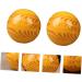 Inoomp 6 STK Health Balls - Seemweide Muscle Relaxation Chinese Baoding Balls | Natural Resin Massage Bath Balls | 5x5cm | Yellow | International Shipping - Buy Online on GoSupps.com