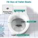 Round Toilet Seat with Adjustable Hinges Slow Close Toilet Seat and Never Come Loose Round Urea Formaldehyde Toilet Seats for Standard Toilets White 07C Little Surprise - Buy Online on GoSupps.com