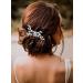 Unicra Bride Wedding Crystal Hair Pins - Silver Bridal Hair Pieces for Women and Girls - Buy Online on GoSupps.com