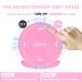 Adjustable Vent Retainer Case with Mirror - Slim Aligner Case for Mouth Guard & Retainer - Made in USA - Pink - Buy Online on GoSupps.com
