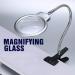 Desktop Lighting Magnifying Glass Magnifying Glass Reading Magnifying Glass Metal Hose LED Lighting top Desktop Magnifying Glass with Clip Magnifying Glass 360 no Dead Angle Rotating Head Made in - Buy Online on GoSupps.com