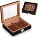 Cigar Storage Box Cubes Cigar Humidor Humidifier Portable Humidor Humidifier with Men's Gift Cigar Storage Box Convenient Storage Cigar Box Red 25.9*22.1*6.6Cm - Buy Online on GoSupps.com