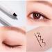 Non-Smudging Waterproof Long-lasting Eyeliner Pencil Quick Drying Long Lasting Waterproof and Sweat Proof Eyeliner Extra Fine Eyeliner with Sharpener (2Pcs Black) - Buy Online on GoSupps.com