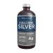 Bioactive Colloidal Silver - 8 oz, Glass Bottle, Vegan, Safe Doses with Highest Effectiveness - Nano Ions, 30 PPM - Immune Support (48 Servings)
