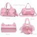 Dorlubel Cute Ballet Dance Bag with Key Chain for Girls - Pink Tutu Dress Bag - Buy Online on GoSupps.com