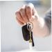 Mini Refillable Glass Bottle Pendant Perfume Keychain - Travel-Friendly Zinc Alloy Key Fob - Buy Online on GoSupps.com