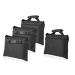 4 Packs Sandbags Heavy Duty Sand Bags Sand Bags Heavy Duty with Zipper and Buckle Straps for Support Light Stand 4 Packs New Model Sandbags