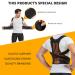 Adjustable Posture Corrector for Men & Women - Back, Shoulder, Neck, and Lumbar Support Brace - Buy Online on GoSupps.com