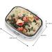 Flowers Decorative 2 Compartment Small Pill Case - Cute Travel Pill Organizer & Purse Gift - Buy Online on GoSupps.com