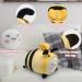 JOYRAVO 2-in-1 Kids Travel Pillow - Adorable Yellow Bee Plushie Neck Pillow for Comfort on Airplane & Trips - Buy Online on GoSupps.com