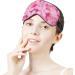 Blooming Pink Cherry Sleep Mask for Women | Adjustable Eye Shades with Elastic Strap | International Shipping - Buy Online on GoSupps.com