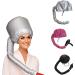 Portable Safety Hair Dryer Cap for Home Salon Use - Soft Drying Baking Oil Hat in Black - Buy Online on GoSupps.com