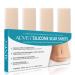 Silicone Scar Sheets Professional for Scars Caused by C-Section Surgery Burn Keloid Acne and More Drug-Free Soft Silicone Scar Strips Scar Removal 5.9" 1.6" 4 Sheets (2 Month Supply)