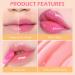 BINGBRUSH Color Changing Lip Gloss Set - 3 Pcs Tinted Plumping Lipstick & Moisturizing Lip Balm - Peach Strawberry Red Cherry - Longlasting High-Shine Lip Care - International Shipping Available - Buy Online on GoSupps.com