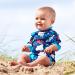 Splash About Happy Nappy Wetsuit | Reusable Swim Nappy | Under the Sea | 6-14 Months - Buy Online on GoSupps.com