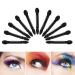 TygoMall Professional Double Head Eyeshadow Brushes - 50 Pcs Disposable Dual Sided Makeup Applicators, Black (2.44 inch) - Buy Online on GoSupps.com