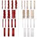 SILK-CO 26 Straight Ombre Clip-In Hair Extensions - Full Head, 8 Pieces, 18 Clips, Light Brown & Blond - Buy Online on GoSupps.com