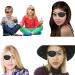 Monocular Black Eye Patch - Washable Medical Eye Patch for Amblyopia & Pirate Costume | Ideal for Adults & Children - Buy Online on GoSupps.com
