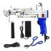 Goodcrafter Tufting Gun  2 in 1 Electric Carpet Tufting Gun with duckbill scissors  Handheld Knitting Rug Gun Kit Suitable for Beginners making custom rugs (light blue)