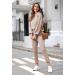 Fixmatti Women's 2 Piece Outfits | Long Sleeve Pullover Sweatshirt Jogger Pants Sweatsuit | Khaki - Size Small - Buy Online on GoSupps.com