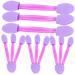 Housoutil 50pcs Double-headed Smudge Stick Sponges Face Sponge for Makeup Nail Accessories Manicure Nail Brush