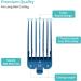 Professional Extra Long Hair Clipper Guards Set for Wahl Clippers - Color Coded Replacement Combs - Sizes 1.25, 1.5, 1.75, & 2 (#10, 12, 14, 16) - Buy Online on GoSupps.com