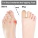 12 Pack Toe Spacers for Women and Men - Overlapping Toes, Bunions, Hallux Valgus Corrector - Zen Toes - Buy Online on GoSupps.com