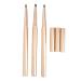 Healvian 3pcs Double Ended Eyebrow Pencil Brow Pencil Dark Brown Microblade Eyebrow Pen Pencil Brown Abs