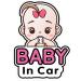Baby in car sticker characters and stickers for girls baby car sticker removable safety sticker stop board cute baby window car sticker on board stickers