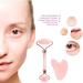 Genovie MD Rose Quartz Facial Roller - Boost Lymphatic Drainage Circulation & Reduce Puffiness | Enhance Skin Elasticity & Tone - Buy Online on GoSupps.com