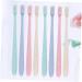 Buy Organic Charcoal Toothbrush Set - 16 Eco-Friendly Travel Toothbrushes with Caps - Household Care for Vegans - Buy Online on GoSupps.com
