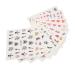 Nail Decal Nail Art Sticker Lipstick High Heels Pattern Self Adhesive for Home for Nail Salon for Natural Nail for Artificial Nail