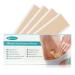 Krucasano Silicone Scar Removal Sheets - Softens and Flattens Scars Ideal for Old and New Scars - Caused by C-Section Surgery Burn Injuries Acnes and Stretch Marks Skin-Colored