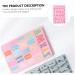 Zerodeko Silicone Ice Molds Trays 1pc 26 Mold Silicone Baking Alphabet Chocolate English Utensil Dessert DIY Creative Ice Tool Pink 27.2X18.2X1.3CM - Buy Online on GoSupps.com