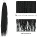 FDEETY 24 Inch Passion Twist Hair Water Wave Crochet Braids for Passion Twist Hair Synthetic Crochet Braiding Hair Long Bohemian Braids Hair Extensions (Black) - Buy Online on GoSupps.com