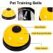 Dongker Pet Training Bells - 2 Pack Dog Door Bells for Potty Communication & Cleanliness - Large Button Yellow - Buy Online on GoSupps.com