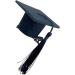 galeyyu Graduation Hat Hair Clip - Doctoral Hat Headband - Graduation Hat Hairpins Hat Inserts Graduation Accessories for Women Men Black - Buy Online on GoSupps.com