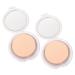 EXCEART 2pcs Toiletry Containers Mini Containers Compact Case Foundation Box Travel Eyebrow Powder Portable