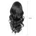 Long Curly Wig for African Ladies - Brazilian Style Middle Parting Hair Set - Buy Online on GoSupps.com