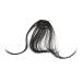 MAGICLULU Piece Womens Hair Clips Ladies Wigs Black Hair Clips French Barrette Bangs Hair Clip Thick Braided Hair Clips Clip Bangs Clip in Fringe Clip in Bangs Real Hair Slim Curtain Miss medium Black