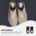 1 Pair Gel Insoles for Heels - Massage Arch Support Pads - Plantar Cushion Inserts for Men & Women - Buy Online on GoSupps.com