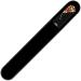Large Crystal Nail File with Swarovski Elements Hand Made Czech Tempered Glass Lifetime Guaranty in Suede Sleeve (Fireopal) - Buy Online on GoSupps.com