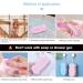 2022 Ultra Soft Bath Body Shower Sponge 2PCS - Spa Scrub Exfoliator Dead Skin Removal - Reusable - Blue & Pink - Buy Online on GoSupps.com