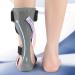 ZJchao Drop Foot Brace Foot Drop Brace Elastic Straps Ankle Foot Orthosis Posture Correct Half Sole Foot Drop Support Compression Improve Gait for Man Woman Foot Muscle Weakness (Left Left Foot